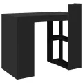 Bureau noir 103,5x56,5x94 cm bois d'ingénierie