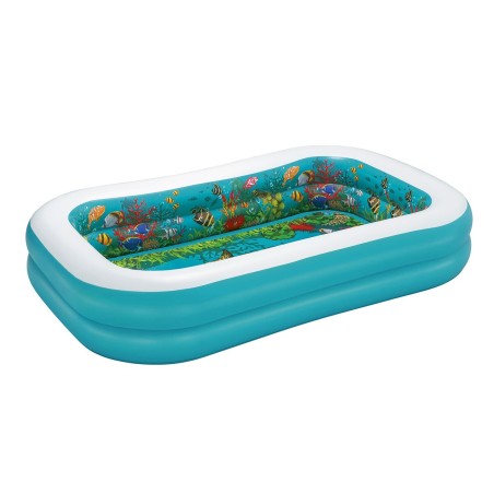 Inflatable Paddling Pool for Children Bestway 3D Multicolour 262 x 175