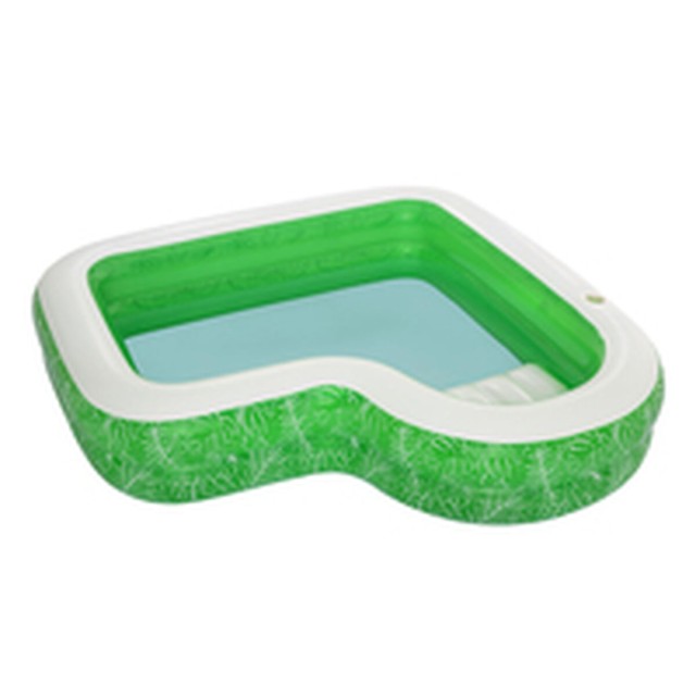 Inflatable Paddling Pool for Children Bestway Green Multicolour 231 x