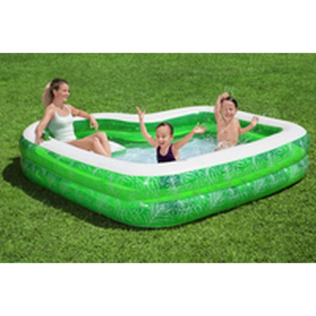 Bestway Aufblasbarer Pool 2 Kammern Tropical 231x231x51 cm +6 Jahre Ga