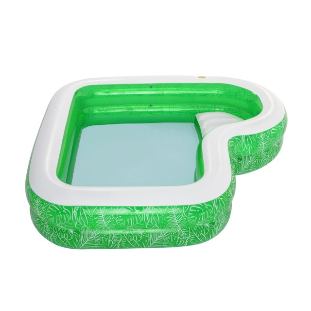 Bestway Piscina Gonfiabile 2 Camere Tropical 231x231x51 cm +6 Anni Gia