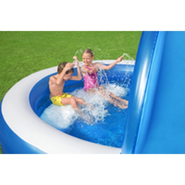 Bestway Piscina Gonfiabile 2 Camere Parasole 241x241x140 cm +6 Anni Gi
