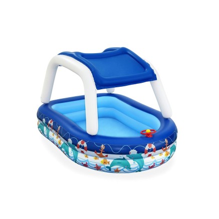 Inflatable Paddling Pool for Children Bestway Multicolour 213 x 155 x 2