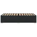 Cadre de lit sans matelas noir 100x200 cm similicuir
