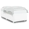 Cadre de lit sans matelas blanc 80x200 cm similicuir