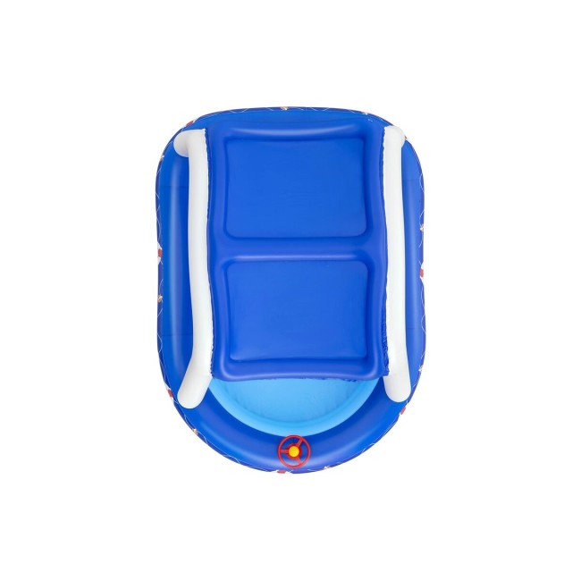 Bestway Piscina Gonfiabile Bambini Tetto Rimovibile Barca con Volante