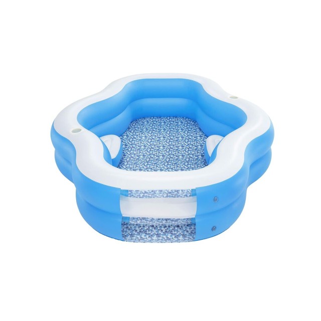 Bestway Opblaasbaar Familiair Zwembad 270x198x51 cm +6 Jaar Tuin 54409