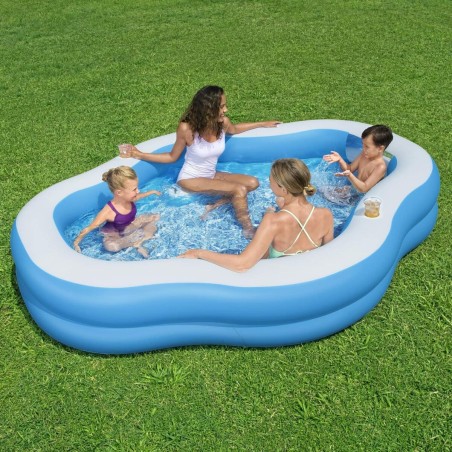 Bestway Piscina Gonfiabile Familiare 270x198x51 cm +6 Anni Giardino 54