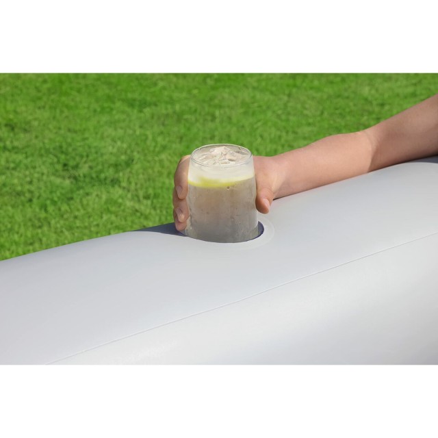 Bestway Piscine Gonflable Familiale 213x206x53 cm +6 Ans Jardin 54423