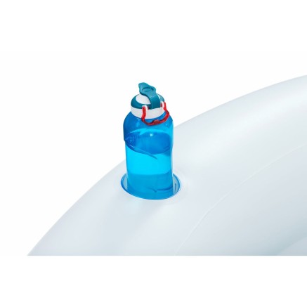 Bestway Piscina Infantil 2 Aros Arcoiris 206x206x51 cm +6 Años Jardin 2