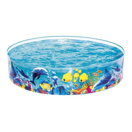 Bestway Piscina Rigida Infantil PVC Marina 183x38 cm +2 Años Jardin 5