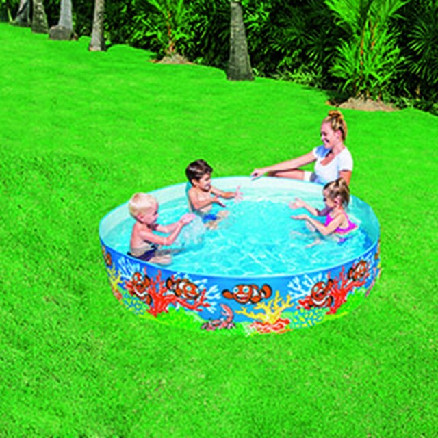 Bestway Piscina Rigida Infantile PVC Marina 183x38 cm +2 Anni Giardino