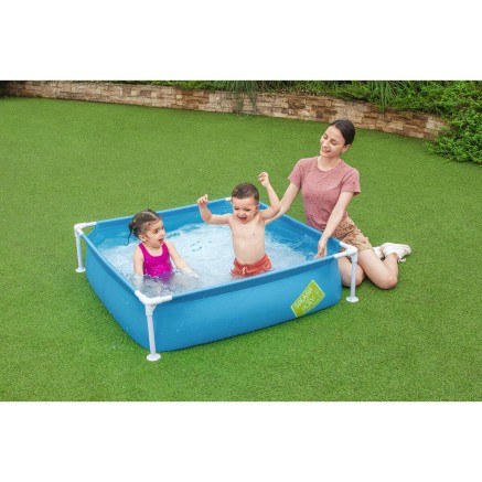 Bestway Piscina Rigida Infantil 122x122x30,5 cm +2 Años Jardin 56217 2