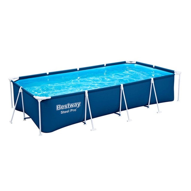 Schwimmbad Abnehmbar Bestway 400 x 211 x 81 cm 211 x 400 x 81 cm