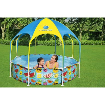 Piscine Démontable Bestway 244 x 51 cm 244 x 244 x 51 cm 2