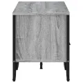 Meuble TV sonoma gris 122x34x41 cm bois d'ingénierie