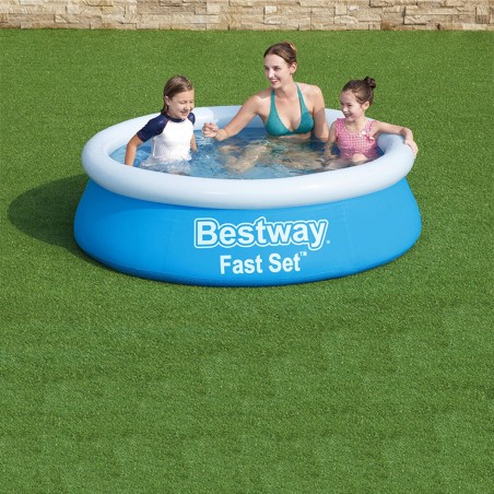 Bestway Piscina Hinchable Adulto Aro 183x51 cm Jardin 57392