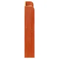 Tête de lit avec étagères marron cire 90 cm bois massif de pin