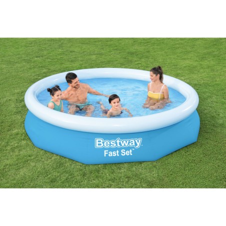 Bestway Aufblasbarer Pool Erwachsener Ring 305x66 cm Garten 57456