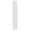 Tête de lit avec étagères blanc 140 cm bois massif de pin