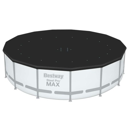 Swimming Pool Cover Bestway Black Ø 457 cm (1 Unit)