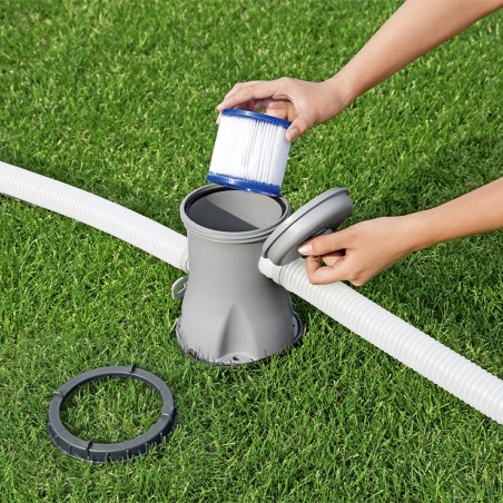 Bestway Filtro Depuradora Cartucho Tipo I Retractil Piscina 58093