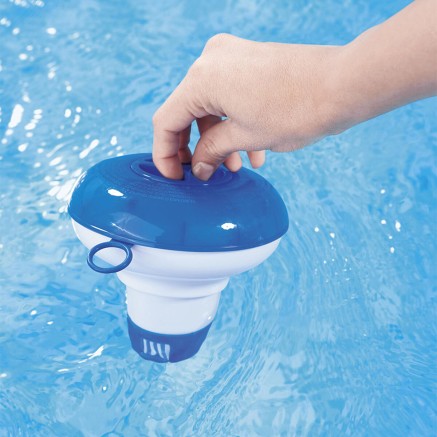 Bestway Distributore di Cloro Piccolo Piscina e Giardino Retrattile 58 2