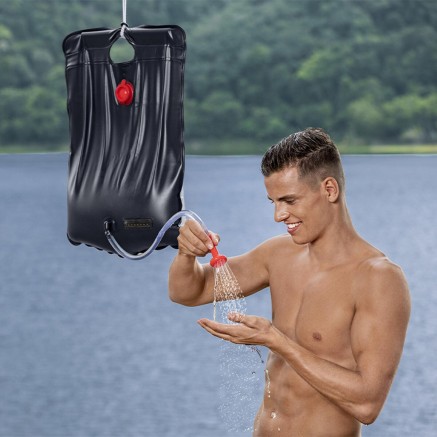 Sac de Douche Solaire Bestway Capacité 20L 41x58 cm Jardin et Camping 2