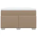 cadre de lit matelas cappuccino 120x190cm similicuir