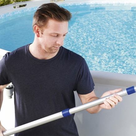 Bestway Asta Alluminio Telescopica per Piscina 360 cm Giardino 58279 2