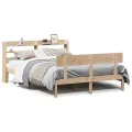 Cadre de lit sans matelas 120x190 cm bois de pin massif