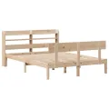 Cadre de lit sans matelas 120x190 cm bois de pin massif
