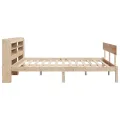 Cadre de lit sans matelas 120x190 cm bois de pin massif