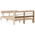 Cadre de lit sans matelas 120x190 cm bois de pin massif