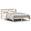 Cadre de lit sans matelas 120x190 cm bois de pin massif