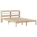 Cadre de lit sans matelas 120x190 cm bois de pin massif