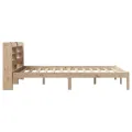 Cadre de lit sans matelas 120x190 cm bois de pin massif