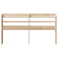 Tête de lit avec étagères 150 cm bois massif de pin