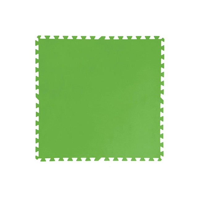 Bestway Poolboden Foam Grün 9 Stücke 78x78 cm Garten 58636