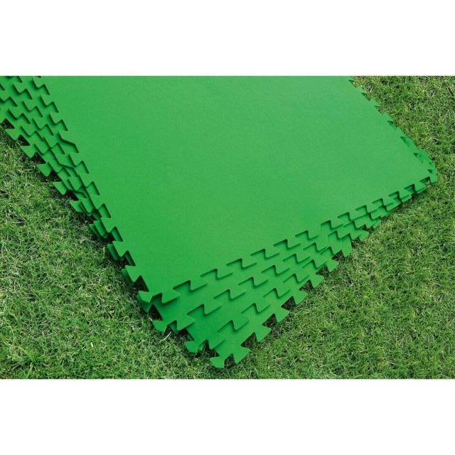 Bestway Pavimento Piscina Foam Verde 9 Pezzi 78x78 cm Giardino 58636
