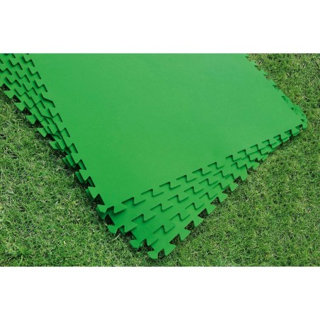 Bestway Pavimento Piscina Foam Verde 9 Pezzi 78x78 cm Giardino 58636