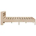 Cadre de lit sans matelas 135x190 cm bois de pin massif