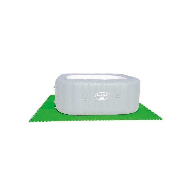 Bestway Zwembadvloer Foam Groen 9 Stukken 78x78 cm Tuin 58636