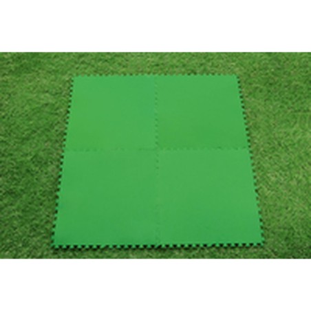 Bestway Sol de Piscine en Mousse Vert 9 Pièces 78x78 cm Jardin 58636