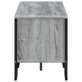 Meuble TV sonoma gris 180x34x41 cm bois d'ingénierie