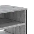 Meuble TV sonoma gris 180x34x41 cm bois d'ingénierie