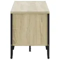 Meuble TV chêne sonoma 180x34x41 cm bois d'ingénierie