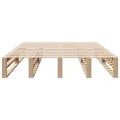 Cadre de lit sans matelas 140x200 cm bois massif de pin