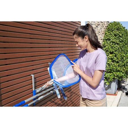 Bestway Organizzatore Accessori Acciaio e Abs Piscina e Giardino 58674