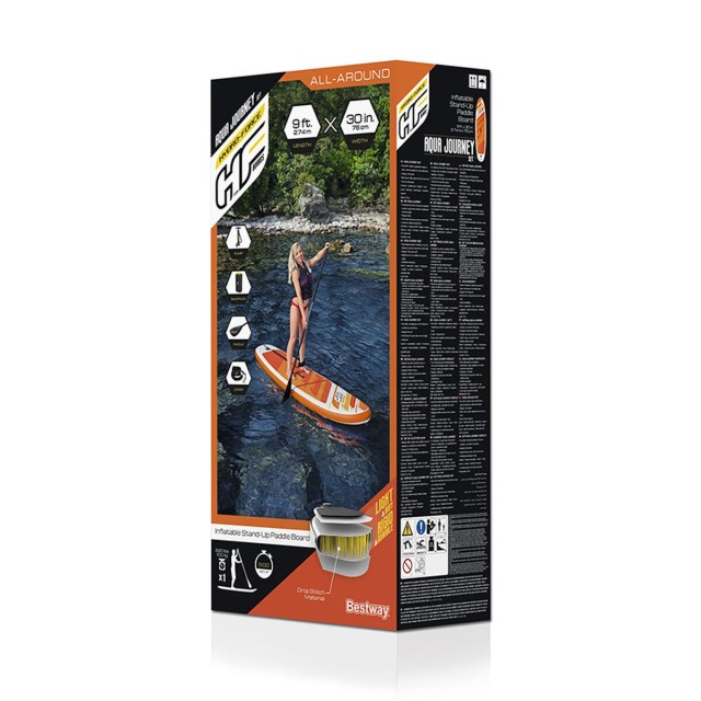 Bestway Paddle Surfboard Hidro-Force 274x76x12 cm Vrije tijd 65349